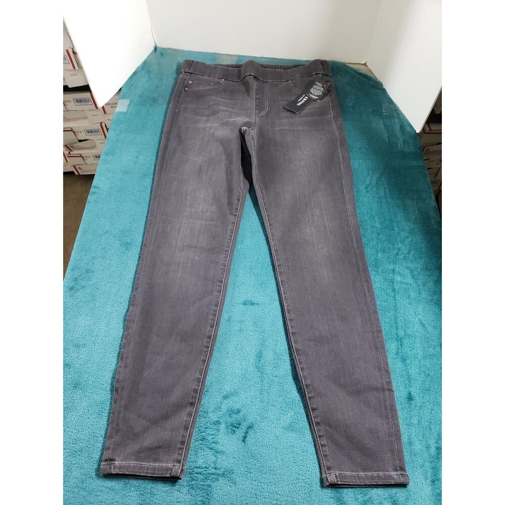 Liverpool Jeans Size 12 Womens Black Stretch Pants Mid Rise Skinny NWT